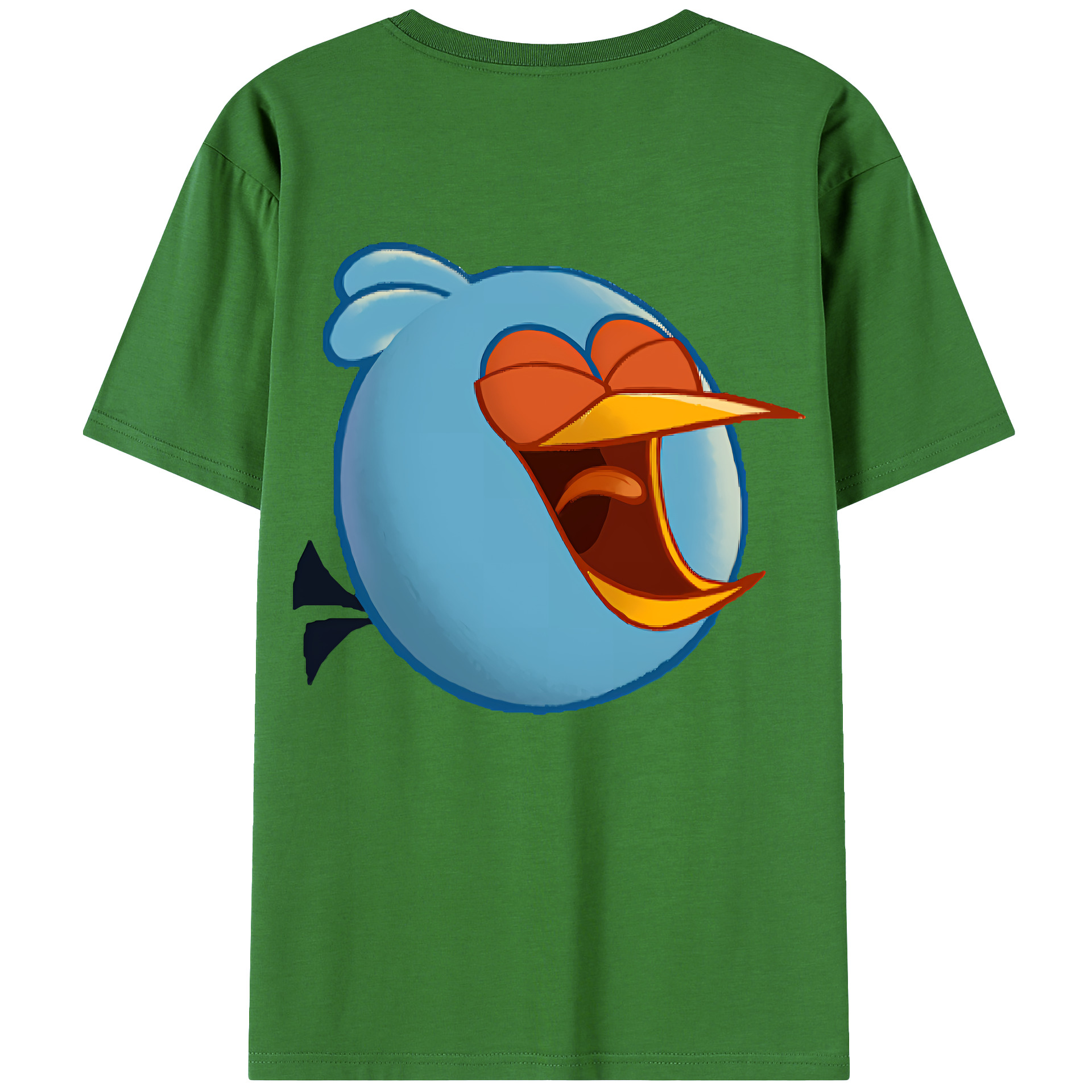 （画像用） Angry Birds アングリーバード レディース半袖Tシャツ(バックプリント)